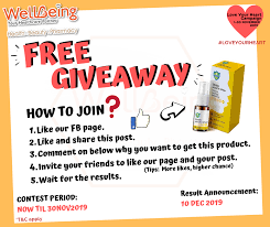 Check out our contest giveaway selection for the very best in unique or custom, handmade pieces from our shops. Free Prize Giveaway Contest Welcome Wellbeing Malaysia Facebook