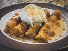 We are all familiar with turon na saba. Turon Filipino Banana Rolls With Caramel Sauce