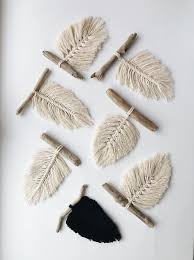 Macrame is a beautiful artform that involves intricate knots and meticulous designs. Macrame Feather Tutorial And Ideas Truly Majestic