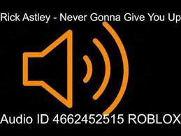 We have the largest database of roblox music ids. Rick Astley Never Gonna Give You Up Roblox Id Youtube