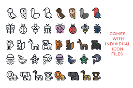 B.the sequence of the amino acids in the chain. Animal Icon Patterns Graphic By Mike Hill Creative Fabrica