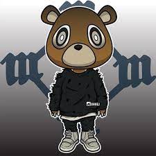 Eyeblogaboutnothin Kanye West Graduation Bear Teddy Bear Drawing Cute Disney Wallpaper