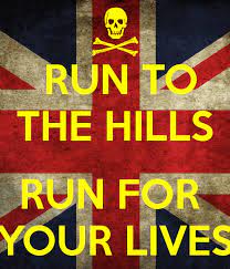 Iron Maiden Run To The Hills Run For Your Lives Run To The Hills Cool Lyrics Iron Maiden Eddie