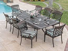 Br You Will Be Prepared For A Large Gathering Or A Smaller One Thislexington 9 Piece Set Of Extension Dining Table Outdoor Furniture Sets Outdoor Patio Set