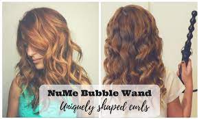 2 Nume Curling Wand Models Reviews Professional Hair Styling Tools Bubble Wand Curls Wand Curls Curling Hair With Wand