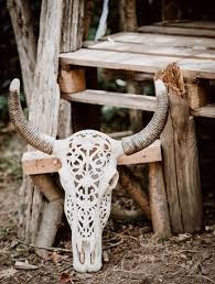 Longhorn Schadel Boho Dekoverleih Boho Hochzeit Boho Boho Stil