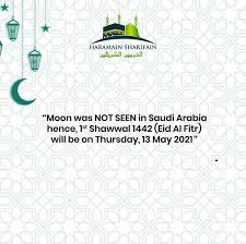 The moon sighting committee in saudi arabia on tuesday announced that the crescent or shawwal moon had not been sighted. Jhn950z3cbtn0m