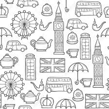 Stock Photo Dessin Voyage Dessin Carte Londres