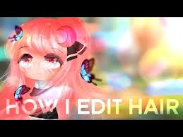 Dthis video shows how to edit/detail hair but only for gacha life female ocs.also, i'm so sorry if the video is too gacha hair tutorial. How I Edit Hair Tutorial Gacha Life Youtube Tutorial How To Shade Digital Art Beginner
