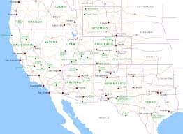 Maps Of Southwest And West Usa The American Southwest Southwest Usa National Parks Usa Map