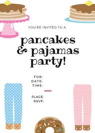Easy Pancakes And Pajamas Party Ideas Making Life Blissful Check out our pjs and pancakes selection for the very best in unique or custom, handmade pieces from our invitations shops. easy pancakes and pajamas party ideas
