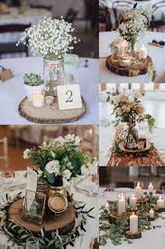 20 Rustic Tree Stump Wedding Centerpieces Tree Centrepiece Wedding Simple Wedding Centerpieces Wedding Centerpieces Diy