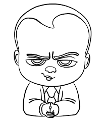 School's out for summer, so keep kids of all ages busy with summer coloring sheets. The Boss Baby Coloring Pages Coloring Home