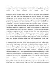 Seperti bertutur dan membaca dalam bahasa melayu. Semua Amalan 3r Karangan