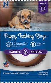 Sold by sweetner and ships from amazon fulfillment. N Bone Puppy Teething Rings Pumpkin Npicpet
