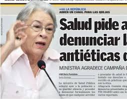 Salud pide a ciudadanos denunciar las prácticas antiéticas de médicos