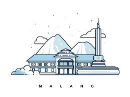 Malang Illustration City Icon Illustration Fun Illustration