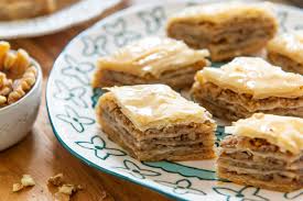 You can bake up the classic baklava, use it as a crust for cheesecake, or even layer it to create a pie. Gedwvcrm 7uhkm