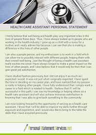 To Get An Entry Into A College For Health Care Program Is Very Tough For This You Need A Quality Health Care Assistant Personal Statement Examples Health Care
