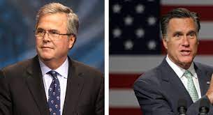 Jeb Bush Left Is The Second Son Of Former President George H W And Barbara Bush Bush Family Barbara Bush Mitt Romney