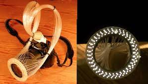 Reference the following link for further information and plenty of sample. Diy Ring Flash Adapter Uses 150 Optic Fibers Resembles Alien Ram Wired