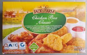 Meebouwen aan de vernieuwing van aldi? Aldi Nord Jack S Farm Chicken Box Classic Blogtestesser