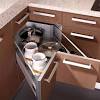 Typical dimensions for standard kitchen cabinets. 1