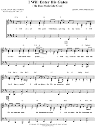 Check spelling or type a new query. The Insyderz I Will Enter His Gates Sheet Music In D Major Download Print Sku Mn0053134