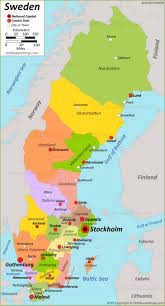 Navigate sweden map, sweden countries map, satellite images of the sweden, sweden largest cities maps with interactive sweden map, view regional highways maps, road situations, transportation. Map Of Sweden In 2021 Sweden Map Sweden Map