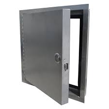 It's on the ground as well as the structure. Exterior Access Door Babcock Davis