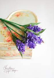 Diy Paper Flowers Paper Lavender Lavender Paper Flowers Handmade Flowers Paper Paper Lavender