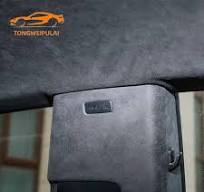 Best Quality Self-adhesive 0.8mm 1.5*15m High Soft Velvet Fabric Vinyl  Sticker Suede Fabric Film for alcantara