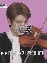 Jake de ENHYPEN mostrando su talento con el violín
