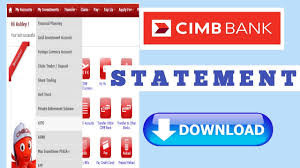 Anda hanya perlu pergi ke bank islam berdekatan dengan membawa beberapa dokumen, seperti buku bank, ic, dan kad debit. Cimb Clicks Download Bank Statement Cara Cetak E Statement Atau Penyata Cimb Click Youtube