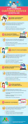 6 Tips To Improve Customer Service In Digital Age (Infographic) | Provide  Support