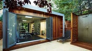 Private Garden Gym And Sauna In St John S Wood Gym Room At Home Home Gym Design Sauna House