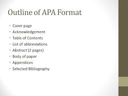 Find answers to common questions about running heads, margins, heading levels, lists, tables, figures, tables of contents, title pages, serial commas, and quotations in sixth edition apa style. How To Make An Outline Apa Style Lynn W Zimmerman Phd Ppt Download