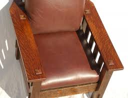 Large Original J M Young Morris Chair With Slats To The Floor Two Pinned Thru Tenons On Each Leg Un Morris Chair Stickley Furniture American Craftsman Style