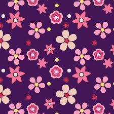 New users enjoy 60% off. Purple Floral Pattern Design 1409538 Vector Art At Vecteezy