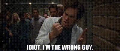 YARN | Idiot. I'm the wrong guy. | Yes Man (2008) | Video clips by quotes |  b75587a0 | 紗