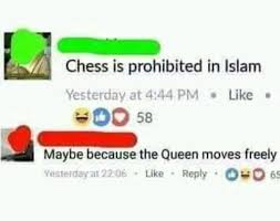 Is chess halal or haram : Im Not Sure If R Hijabis Would Like This Izlam