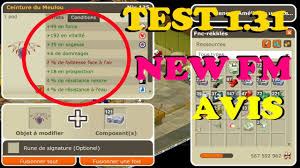 Dofus Retro Test Maj 1 31 Nouvelle Forgemagie Youtube