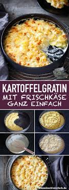 Kartoffelgratin Mit Krauterfrischkase Und Emmentaler Emmikochteinfach Rezept Rezept Kartoffelgratin Rezepte Kartoffelgratin