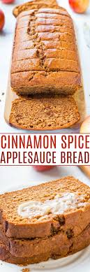 Applesauce Bread With Cinnamon Honey Butter Averie Cooks Recipe Applesauce Bread Cinnamon Honey Butter Dessert Bread