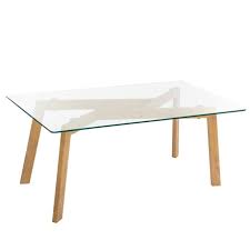 Selon que le plateau pour table en verre design repose sur sa périphérie ou par point, le vitrage doit être plus épais. Tables Basses En Bois Verre Et Metal Atmosphera Createur D Interieur