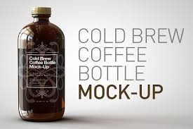 Download Cold Brew Coffee Bottle Mock Up By Graphicassets On Deviantart