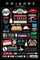 Velmy pěké tapety ze seriálu. Plakat Pratele Infografika Skladem Postershop Cz