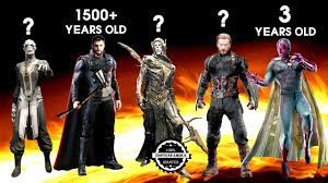 One of thanos's big character traits is that he's usually undone by his own how safe are they? Real Age Of All Characters In Avengers Infinity War Youtube