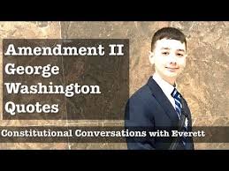 If in the opinion of the people, the distribution or modification of the constitutional powers be in any particular wrong, let it be corrected by an amendment in the way which the constitution. George Washington Quotes On The Second Amendment Youtube