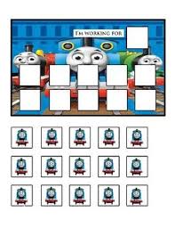 Token Board Thomas The Train Token Board Token Economy Thomas The Train